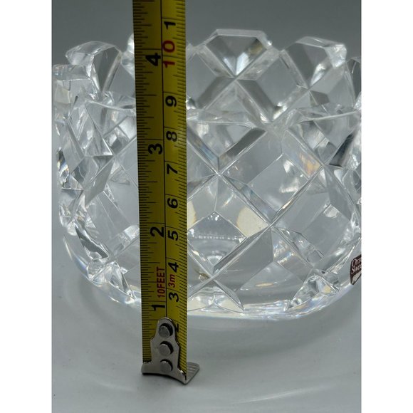 Orrefors Sweden Small Crystal Bowl Dish Scalloped Edges "Sofiero" GUNNAR CYRÉN - Picture 9 of 12